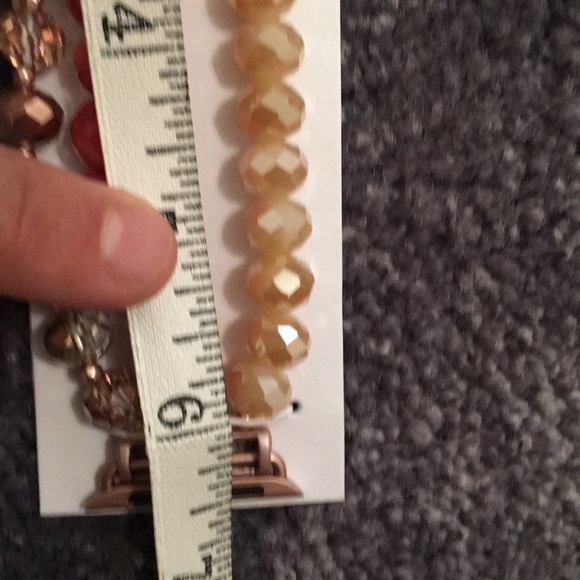BOGO 🆓 Apple Watch 3 strand beaded stretch band - Picture 7 of 7